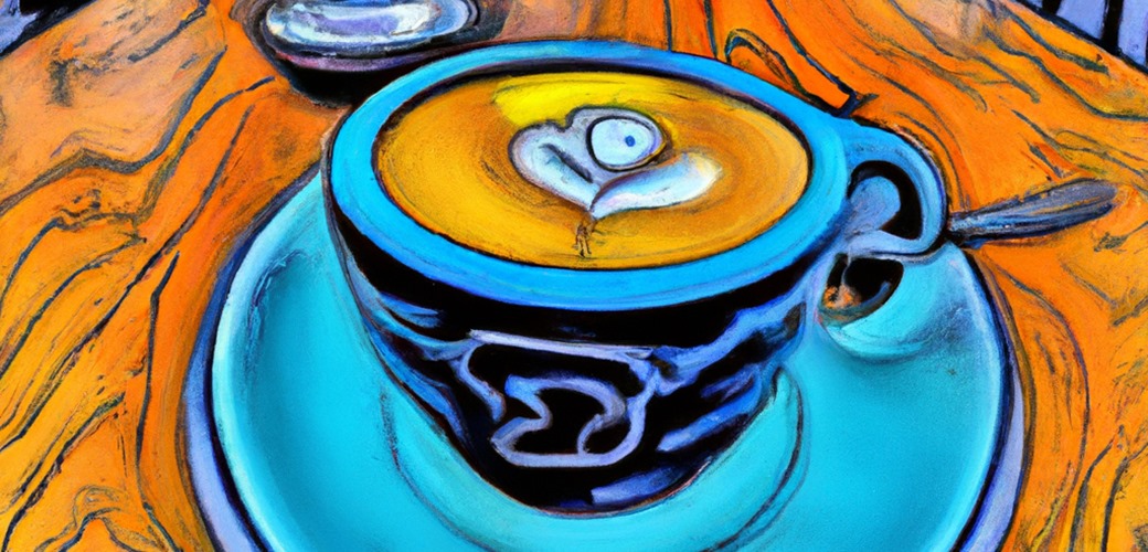 Kaffe aus Südamerika Gemälde